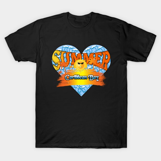 Summer T-Shirt by MckinleyArt